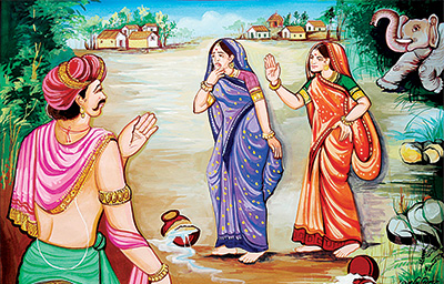 Kamalaxmi attained omniscience with her son